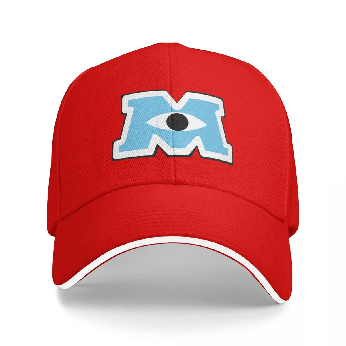 Monsters University Inc. Logo M Baseball Cap Vintage Fishing cap Women's Hats Men's