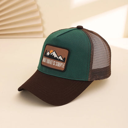 Fashionable Summer Hollow Out Mesh Baseball Cap