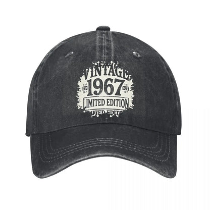 Vintage 1967 Limited Edition Distressed Baseball Cap 2026