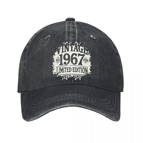 Vintage 1967 Limited Edition Distressed Baseball Cap 2026
