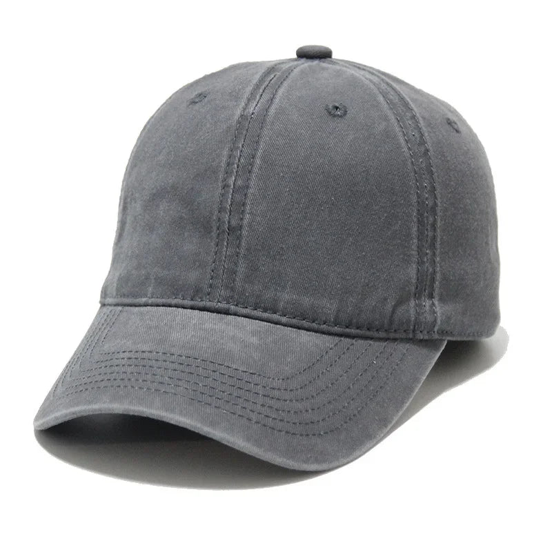 Baseball Cap Washed Daddy Hat Outdoor Cap Sand Washed Old Cowboy Hat Soft Top Sun Hat Embroidery