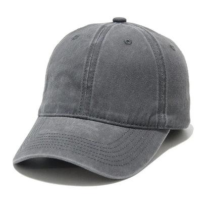 Baseball Cap Washed Daddy Hat Outdoor Cap Sand Washed Old Cowboy Hat Soft Top Sun Hat Embroidery