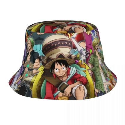 One Piece Bucket Hats Panama For Man Women