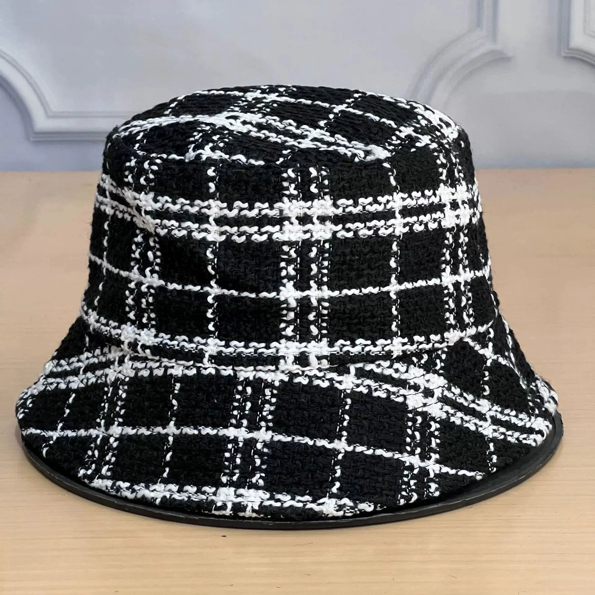 Women's Fashionable Checkered Fisherman's Hat