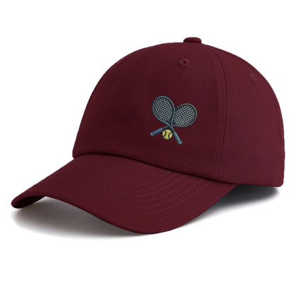 1pc Tennis Print  Baseball Cap for Adults