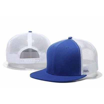 New Fashion Camouflage Web Hat, A Snapback Cotton Hat, A Flat Snapback Cap Men Hat