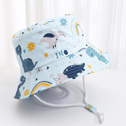 Children Panama Hat Spring Summer Baby Fisherman Hat For Boys Girls Bucket Hats