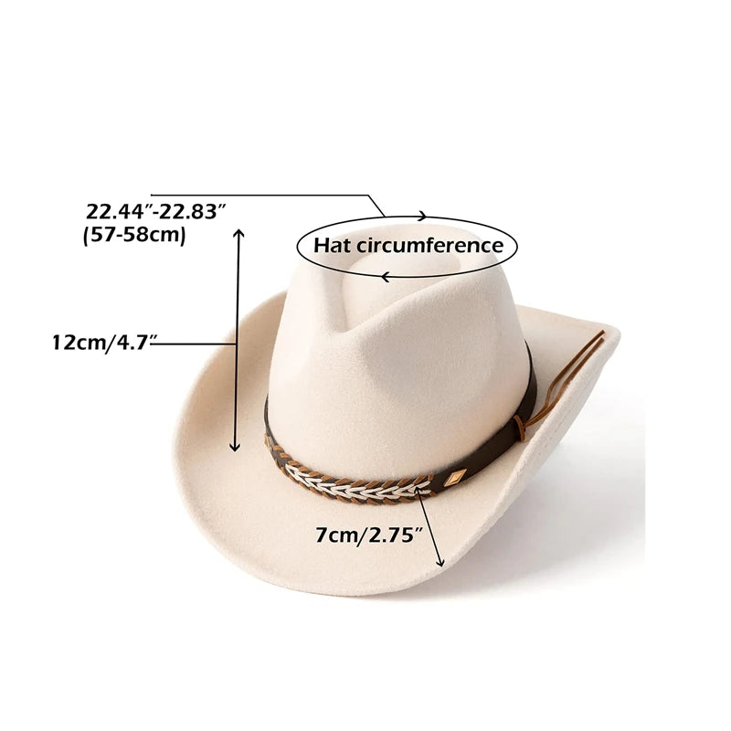 Stylish Wide Brim Straw Hat For Women Men Summer Beach Sun Hat
