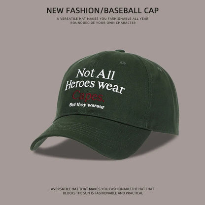 Retro Washed Embroidery Baseball Caps