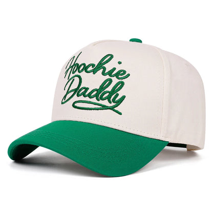 New Skateboard Hat Letter Hoochie Embroidered Hat Daily Commuter Decoration Sunshade Hat Unisex
