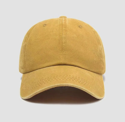 Water Washed Old Duckbill Cap, Spring and Summer Soft Top