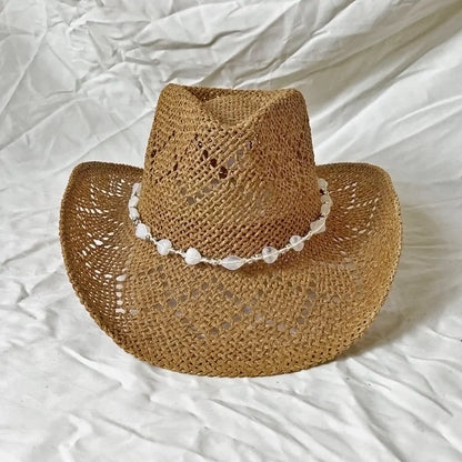 Brim Western Summer Beach Sun Hat