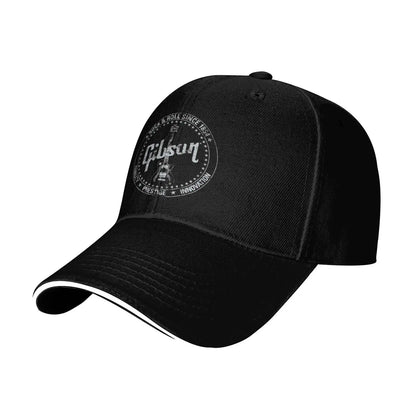 Gibson Guitar Baseball Cap Fashion Cartoon Anime Sandwich Caps Men Women