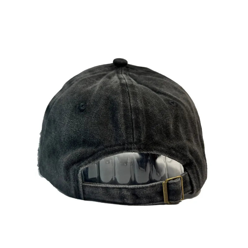 Washed Retro baseball Cap Made Old Adult Men