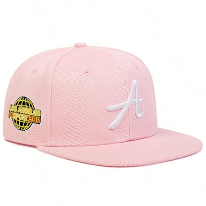 Unisex Gothic Letter Embroidery Hip Hop Hats Autumn Outdoor Adjustable Casual Hats Sunscreen Hat