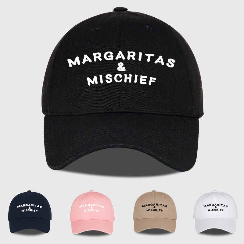 "Margaritas & Mischief" Baseball Cap