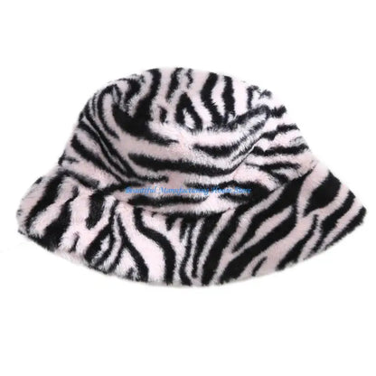 Fisherman Hat With Grain Plush Made Bucket Caps
