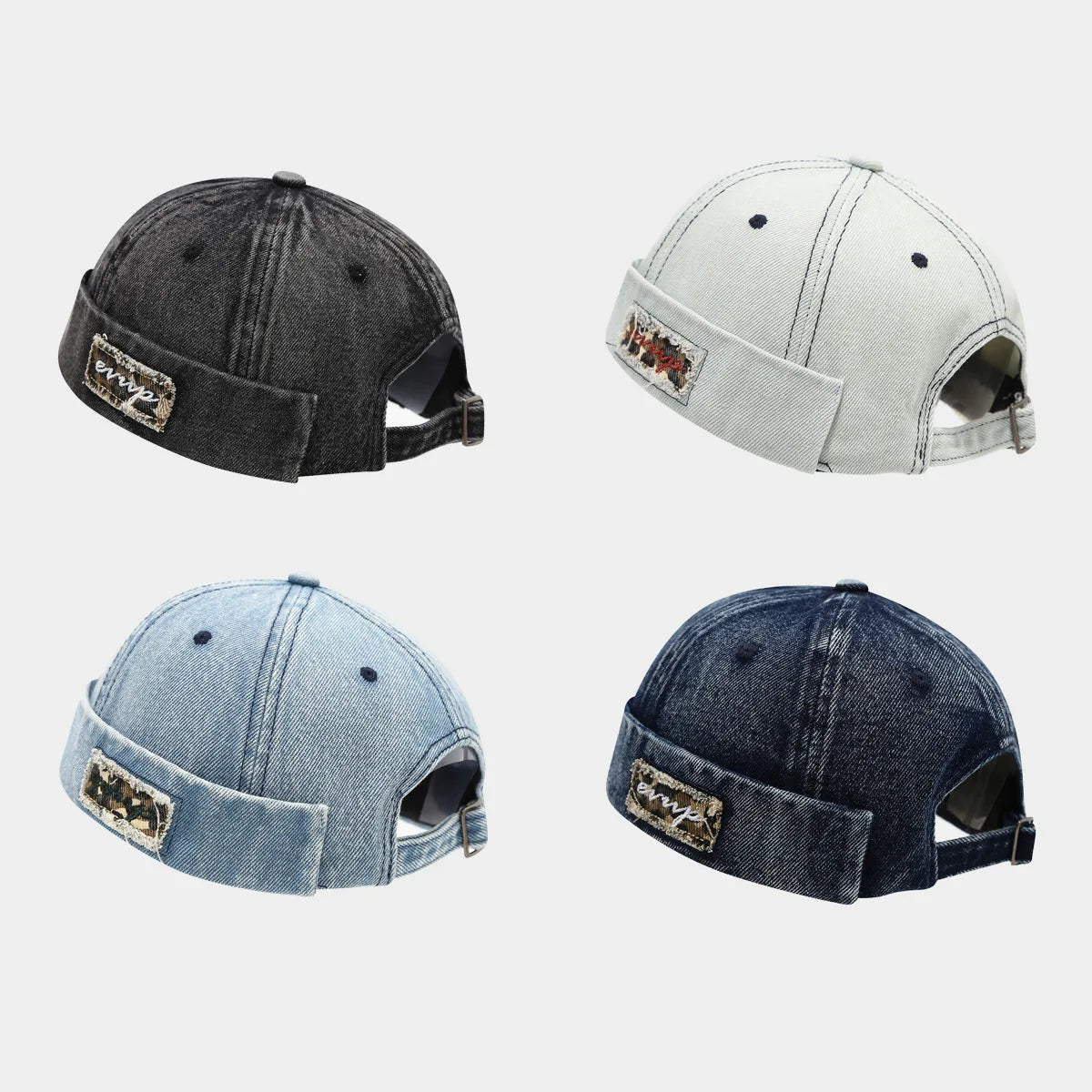 Men Women Street Hip-Hop Denim Yuppie Hat