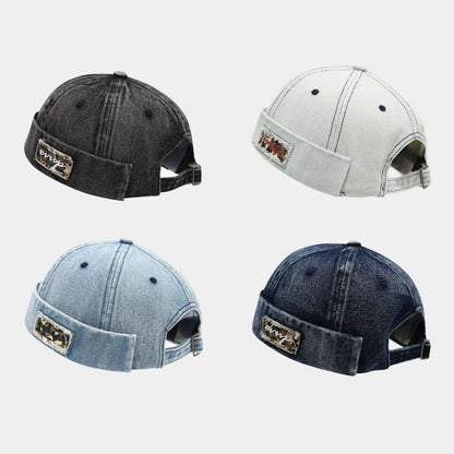 Men Women Street Hip-Hop Denim Yuppie Hat