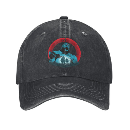 Casual Cartoon Kratos God Of War Baseball Cap