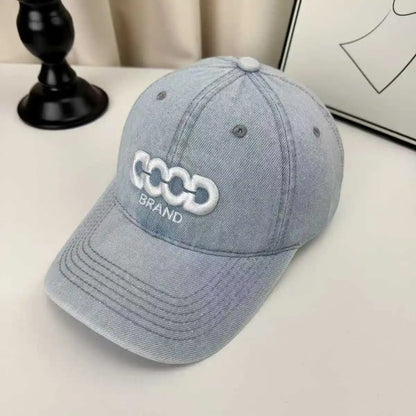 Unisex Simple Denim Baseball Cap