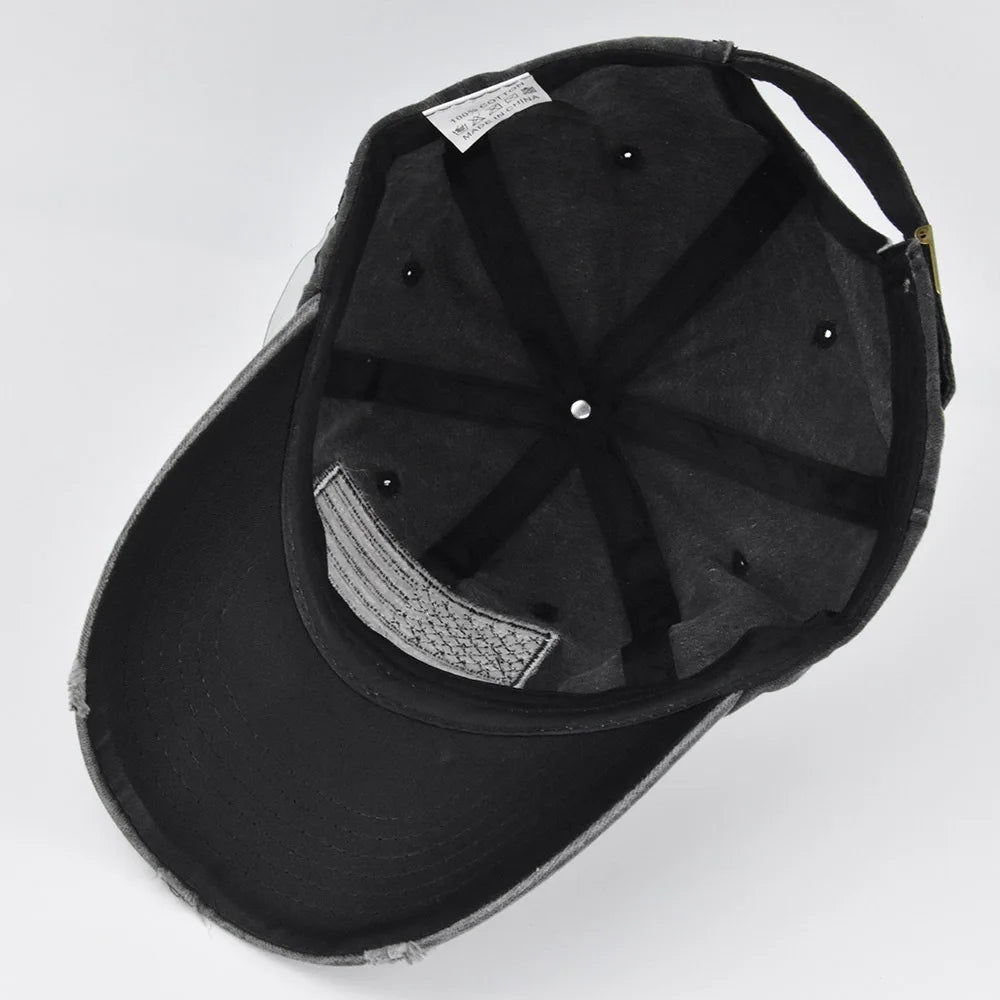 American Flag Unisex Baseball Hat For Men And Women USA Flag Mesh Snapback