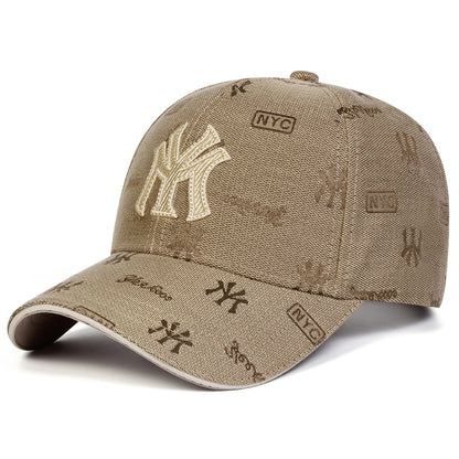 Unisex MY Letter Embroidery Baseball Caps