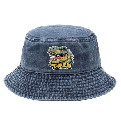 2026 Jurassic Park Bucket Cap Distressed Hats Cap Dinosaur Men Retro Outdoor