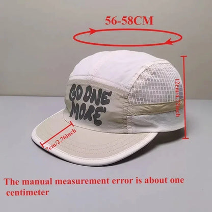 Summer Contrasting Color Quick-Drying Mesh Baseball Caps Men Women