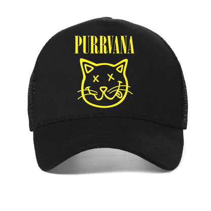 2026 Purrvana Cat Baseball Cap Summer For Men Women