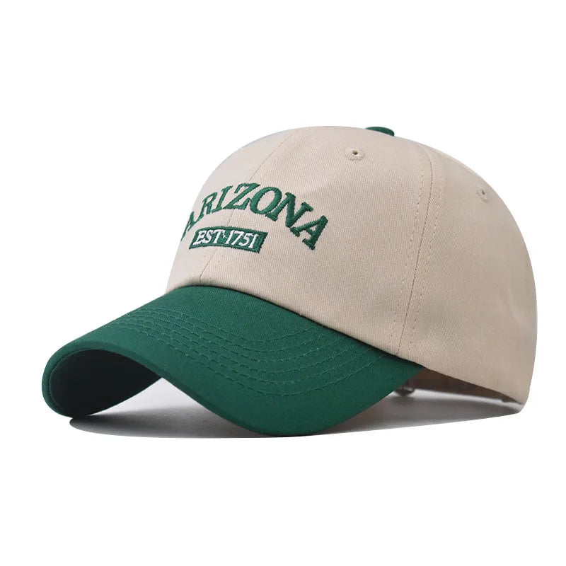 Fashion Summer Baseball Cap Men's Letter Embroidery Men Women