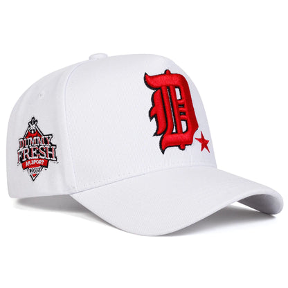 Unisex D Letter Embroidery Side Dummy Fresh Baseball Caps Spring Autumn
