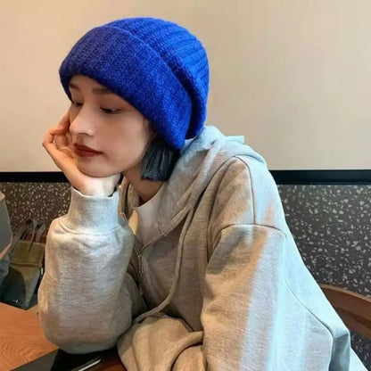 High Quality Multi Colors Knitted Beanies Solid Cute Woman/Men