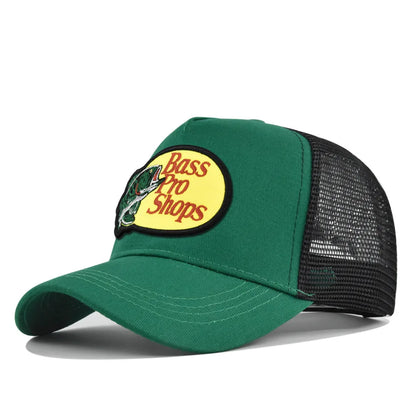 Bass Football Baseball Caps Men and Women