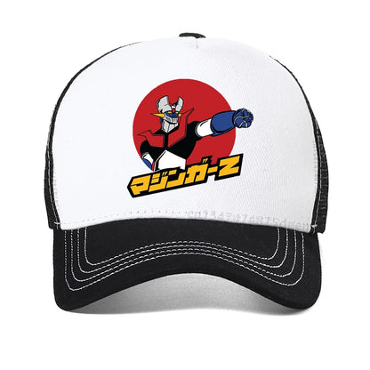 Mazinger z Anime Movie Robot Hat Men's Goldorak Baseball Cap