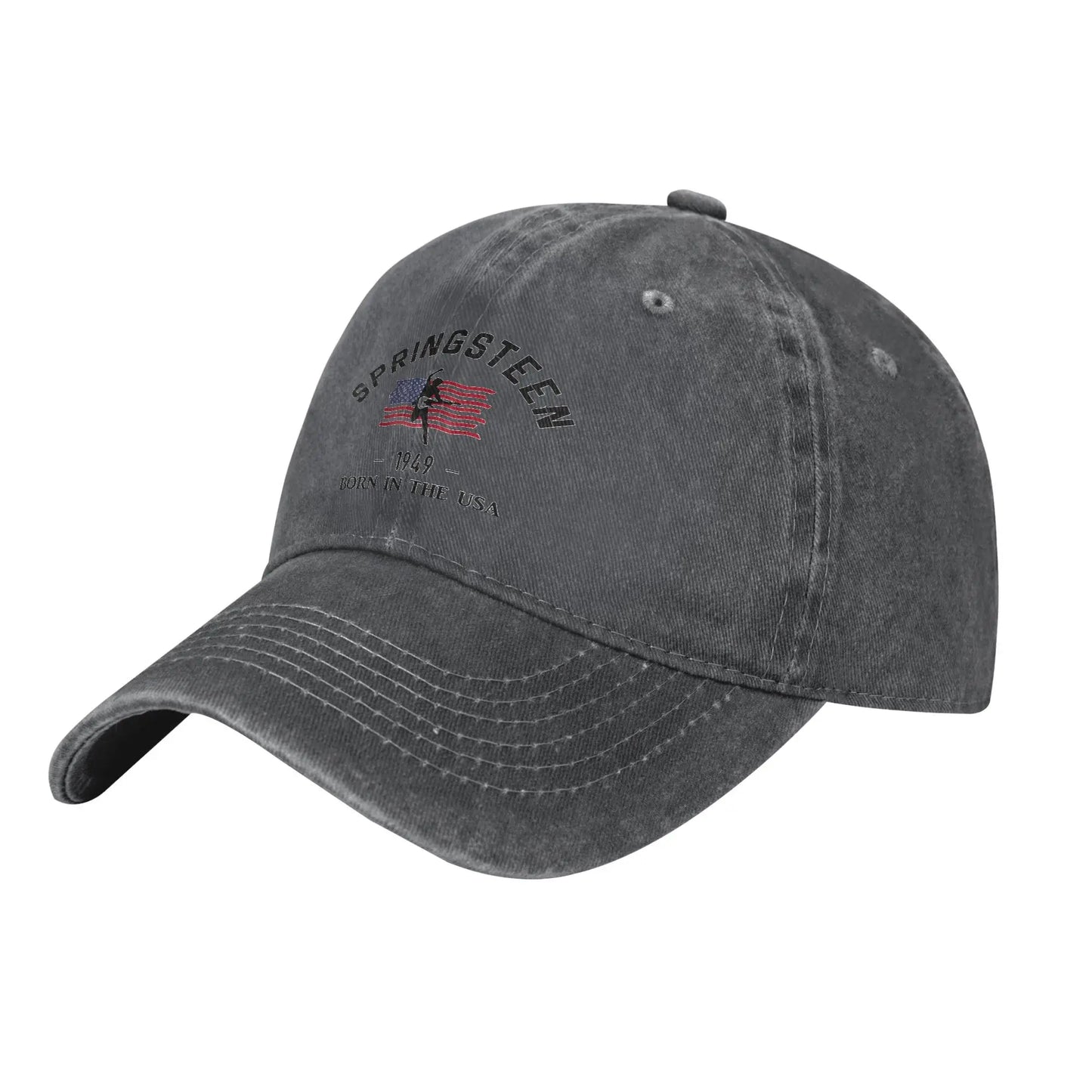 Vintage Bruce USA Heartland Rock Springsteen Baseball Cap Men Women