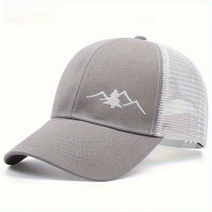 Baseball Cap Outdoor Men's And Women's Mesh Cap