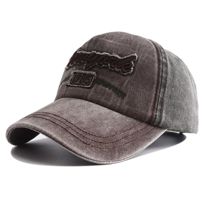 New Unisex Washed Cotton Snapback Hat