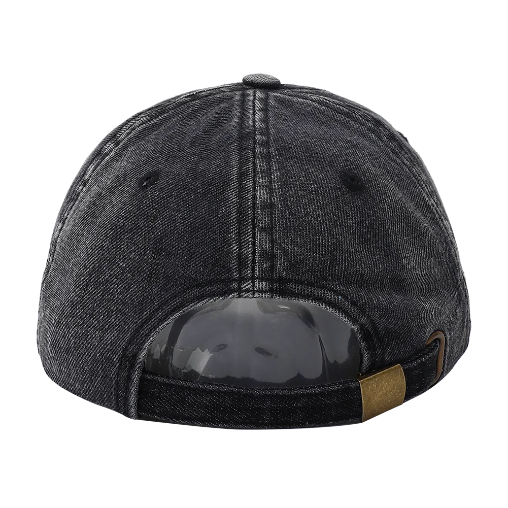 Unisex Washed Denim Baseball Cap
