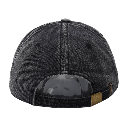 Unisex Washed Denim Baseball Cap