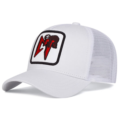 Unisex M Letter Koala Embroidery Baseball Net Caps Spring and Summer