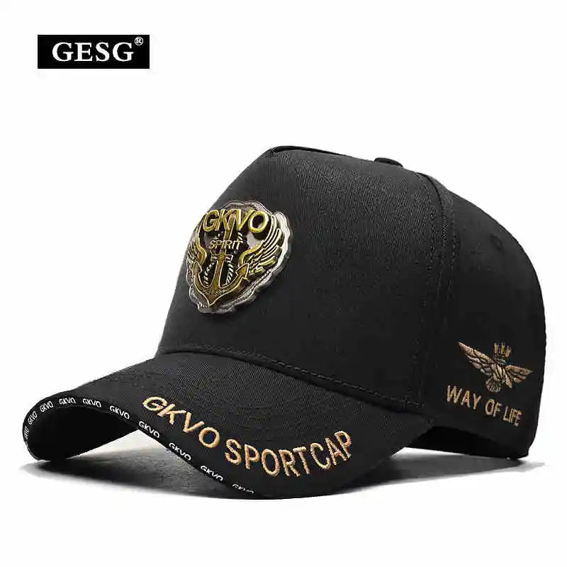 2025 Style Men's Big Head Circumference Baseball Cap Outdoor Fishing Cap
