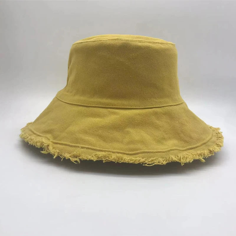 Fashion Foldable Burrs Bucket Hat for Women Men