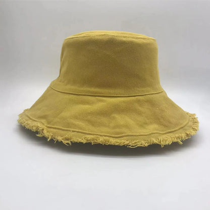 Fashion Foldable Burrs Bucket Hat for Women Men