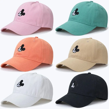 Unisex Cap Mickey Cartoon Cotton Baseball Cap For Men Women