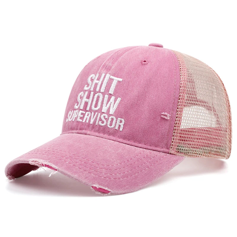 Shit Show Women Men Outdoors Football Baseball Caps
