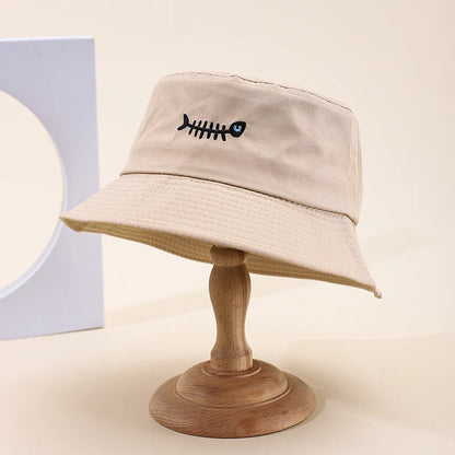 Unisex Simple Popular Summer Bucket Hat For Women