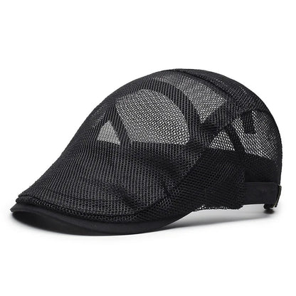 Summer Hollow Mesh Beret Breathable Sun Hat