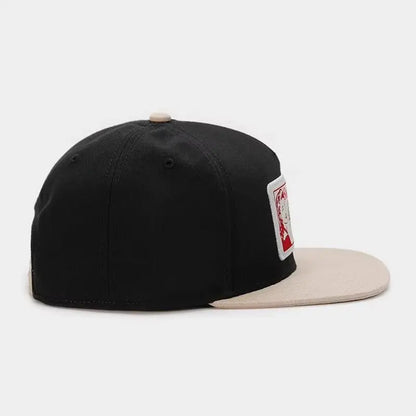 Fashion Hat Brand Cho Cap Black Snapback Hat for Men Women Adult