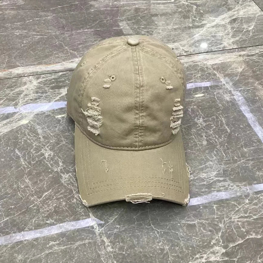 Unisex Square Brim Broken Brim Baseball Cap